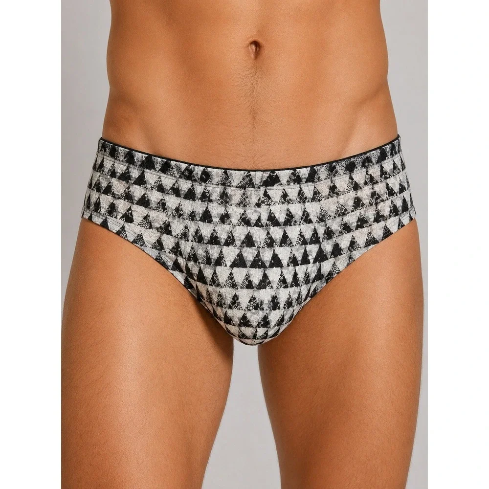 Cosabella Never Say Never Printed Comfort Micro Brief Jazzy Jeff Size M